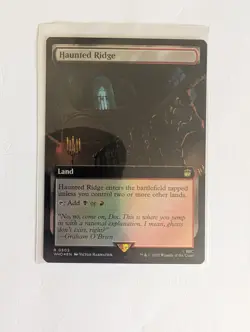 MtG Haunted Ridge R Doctor Who Magic The Gathering NM/M - Image 3