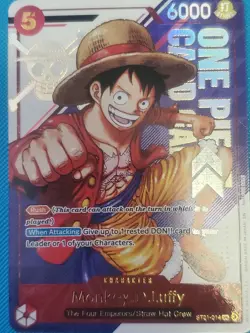 Monkey.D.Luffy - ST21-014 (3rd Anniversary Treasure Campaign Pack) - Image 3