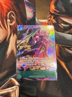 One Piece Card TCG Yamato OP01-121 SEC Parallel Romance Dawn Japanese - Image 1