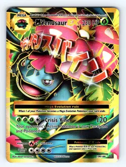 2016 Pokemon M Venusaur EX #100/108 Full Art Ultra Rare - NM 💎 - Image 1