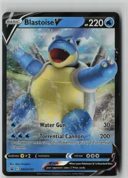 Blastoise V - Promo SWSH: Sword & Shield Promo Cards SWSH101 NM - Image 1