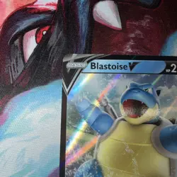 Blastoise V Promo SWSH: Sword & Shield Promo Cards SWSH101 NM - Image 3