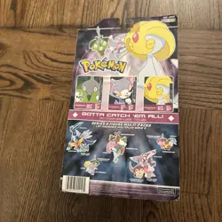 Pokemon Diamond and Pearl Uxie Glameow and Wormadam Figure Set 2007 Jakks Toy - Image 3