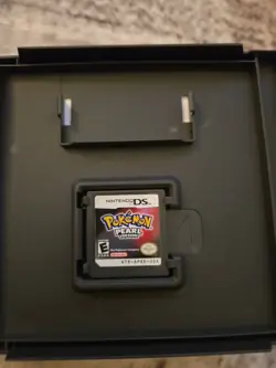 Pokemon Pearl Nintendo DS Game Cartridge In Pokemon Diamond Case with Poster 45496738518 - Image 1