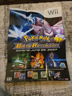Pokemon Pearl Nintendo DS Game Cartridge In Pokemon Diamond Case with Poster 45496738518 - Image 2