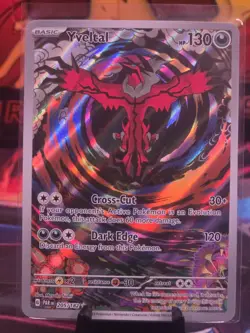 Pokemon TCG Yveltal Paradox Rift Illustration Rare Card 205/182 - Image 1