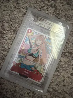 One Piece TCG Card Wings of the Captain OP06-ST01-007 Nami TR Treasure Rare 10 - Image 1