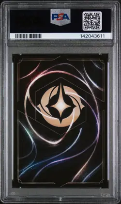 2025 DISNEY LORCANA TCG FABLED AURORA HOLDING COURT EPIC CARD 206/204 EN9 PSA 10 - Image 2