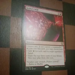 Mtg Jeska's Will LP/NM Commander Legends Battle for Baldur's Gate Card#799 - Image 3