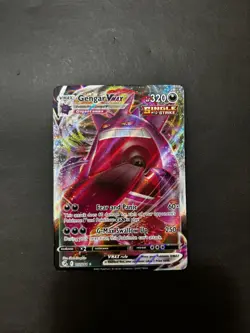 Pokemon TCG Gengar Vmax Full Art Card 157/264 Fusion Strike - Image 5