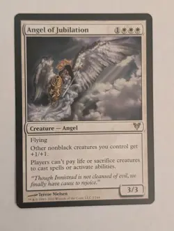 MTG Angel of Jubilation | Avacyn Restored | Rare | Magic the Gathering | LP - Image 1
