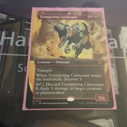 Trumpeting Carnosaur the Lost Caverns of Ixalan showcase !! - Image 1