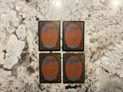 Mtg Serra Angel x4 - Magic the Gathering Serra Angel Old Art Played - Image 2