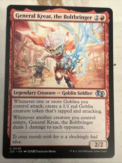 General Kreat, the Boltbringer (Anime) Foundations Jumpstart Regular NM-M - Image 1