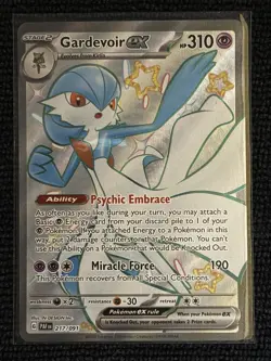 Gardevoir ex - 217/091 NM Shiny Ultra Rare (EN) - Pokemon TCG SV: Paldean Fates - Image 1