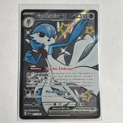 Gardevoir ex Pokemon SV: Paldean Fates Shiny Ultra Rare 217/091 NM - Image 1