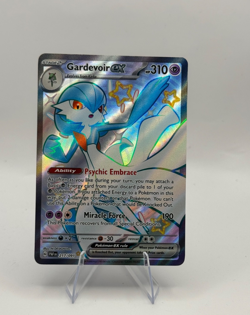 Pokemon TCG Gardevoir ex 217/091 SV: Paldean Fates Holo Shiny Ultra Rare NM - Image 1