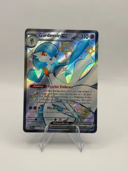 Pokemon TCG Gardevoir ex 217/091 SV: Paldean Fates Holo Shiny Ultra Rare NM - Image 3