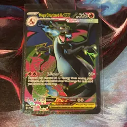 Pokemon TCG Mega-Charizard-EX Evolutions Holo Full Art Ultra Rare - Image 1