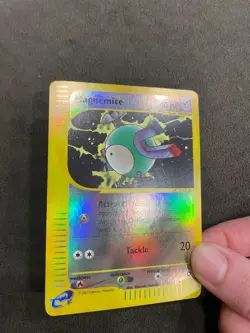 Magnemite Reverse Holo 52/147 Aquapolis English Pokemon TCG LP - Image 3