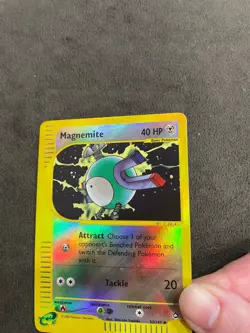 Magnemite Reverse Holo 52/147 Aquapolis English Pokemon TCG LP - Image 5