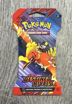 Destined Rivals Sleeved Booster Packs FULL PACK ART SET Pokemon SEALED Set Of 4 - Image 2