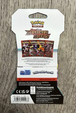 Destined Rivals Sleeved Booster Packs FULL PACK ART SET Pokemon SEALED Set Of 4 - Image 3