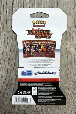 Destined Rivals Sleeved Booster Packs FULL PACK ART SET Pokemon SEALED Set Of 4 - Image 5