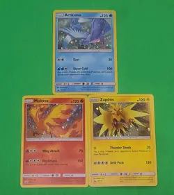 Pokemon Articuno Zapdos Moltres Holo Promo Set SM143 SM144 SM145 F NM Set - Image 4