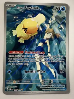 Pokemon Misty's Psyduck 193/182 Sv10: Destined Rivals Illustration Rare Holo - Image 1