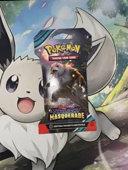 Pokemon TCG Twilight Masquerade Sleeved Booster Pack New Factory Sealed - Image 1