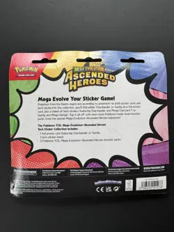 Pokemon TCG - Ascended Heroes - Tech Sticker Collection - Gastly - New/Sealed - Image 2