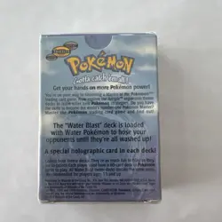 Sealed WOTC 1999 Pokemon Water Blast Theme Deck - Image 2