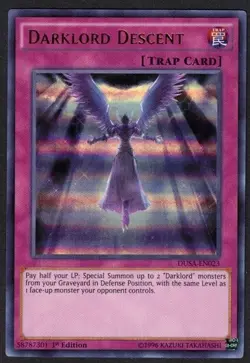 Yugioh Darklord Descent DUSA-EN023 Ultra Rare 1st Ed - LP - Image 1