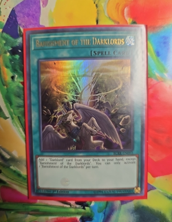 Banishment Of The Darklords BLRR-EN093 Ultra Rare 1st NM Darklord YuGiOh - Image 1
