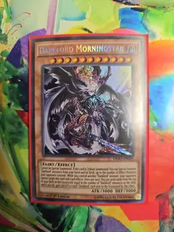 Darklord Morningstar DESO-EN029 1st Edition YuGiOh! - Image 1