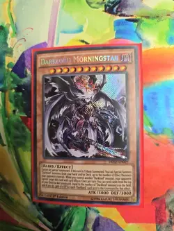 Darklord Morningstar DESO-EN029 1st Edition YuGiOh! - Image 2