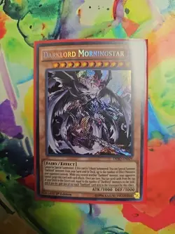 Darklord Morningstar DESO-EN029 1st Edition YuGiOh! - Image 3