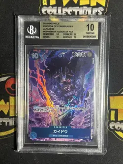 2023 One Piece Japanese OP04-044 Kardo SR Alt Art BGS 10!!! - Image 1