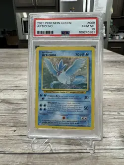 2023 Pokemon Classic Collection Box CLB en #009 Articuno, PSA 10 Gem Mint - Image 1