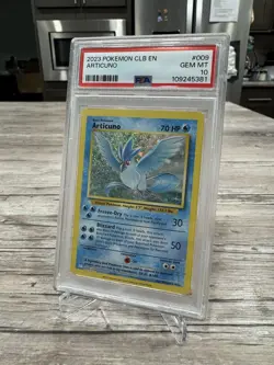 2023 Pokemon Classic Collection Box CLB en #009 Articuno, PSA 10 Gem Mint - Image 2