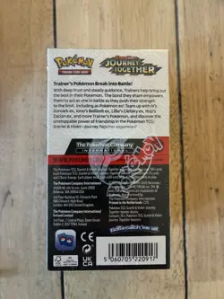 Pokemon TCG Scarlet & Violet Journey Together Half Booster Box 18 Packs FAST🚚✅ - Image 2