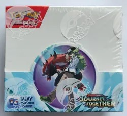 POKEMON SCARLET & VIOLET JOURNEY TOGETHER BOOSTER BOX - SLIGHT DAMAGE - SEALED 3 - Image 1
