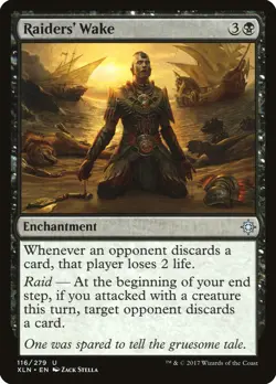 Raiders' Wake Ixalan NM Black Uncommon MAGIC THE GATHERING MTG CARD ABUGames - Image 1