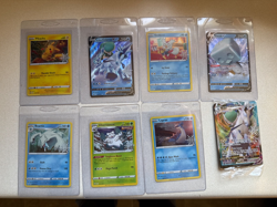 Pokemon Holiday Advent Calendar 2022 Promo Stamped 8 Card Set Complete SHSW 153 - Image 1