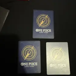 Bandai One Piece Card Game OP01 Demon Aura Event Cards Lot of 3 English - Image 2