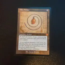 Magic: The Gathering Mox Amber Legendary Artifact Card 2022 #98 English - Image 1