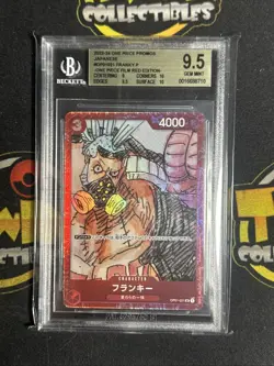 2023 One Piece Premium Card Collection Japanese Franky Film Red #21 BGS 9.5 - Image 1