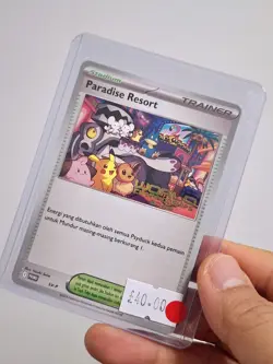 2025 Pokemon WORLD CHAMPIONSHIPS Card INDONESIAN Paradise Resort SV-P Promo~NM - Image 1