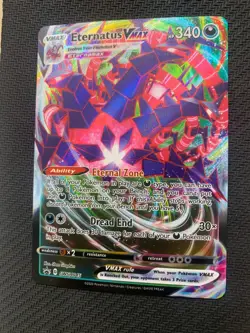 Eternatus VMAX SWSH045 Black Star Promo Pokemon Card - Near Mint - Image 2